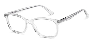 Transparent Rectangle Full Rim Unisex Eyeglasses by Vincent Chase-149525