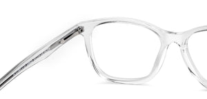 Transparent Rectangle Full Rim Unisex Eyeglasses by Vincent Chase-149525