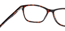 Load image into Gallery viewer, Tortoise Rectangle Full Rim Unisex Eyeglasses by Vincent Chase Online-134167