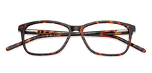 Load image into Gallery viewer, Tortoise Rectangle Full Rim Unisex Eyeglasses by Vincent Chase Online-134167