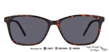 Load image into Gallery viewer, Tortoise Rectangle Full Rim Unisex Eyeglasses by Vincent Chase Online-134167