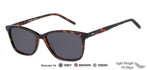 Tortoise Rectangle Full Rim Unisex Eyeglasses by Vincent Chase Online-134167