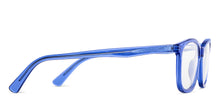 Load image into Gallery viewer, Blue Rectangle Full Rim Unisex Eyeglasses by Vincent Chase-149524