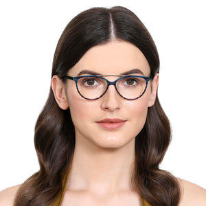 Tortoise Cat Eye Full Rim Women Eyeglasses by Vincent Chase Online-131516