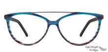 Load image into Gallery viewer, Tortoise Cat Eye Full Rim Women Eyeglasses by Vincent Chase Online-131516