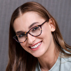 Tortoise Cat Eye Full Rim Women Eyeglasses by Vincent Chase Online-139142