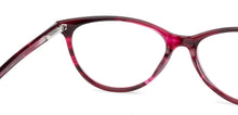 Load image into Gallery viewer, Pink Cat Eye Full Rim Narrow Women Eyeglasses by Vincent Chase-131518