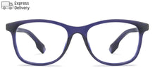 Load image into Gallery viewer, Blue Wayfarer Full Rim Unisex Eyeglasses by Lenskart Blu-143920