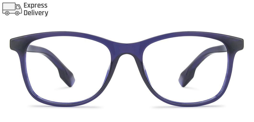 Blue Wayfarer Full Rim Unisex Eyeglasses by Lenskart Blu-143920