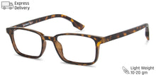 Load image into Gallery viewer, Brown Rectangle Full Rim Unisex Eyeglasses by Lenskart Blu-143924