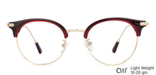 Load image into Gallery viewer, Red Round Full Rim Women Eyeglasses by Vincent Chase Online-131809