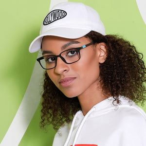 Black Rectangle Full Rim Unisex Eyeglasses by Lenskart Air Online-131936