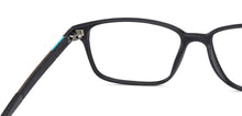 Load image into Gallery viewer, Black Rectangle Full Rim Unisex Eyeglasses by Lenskart Air Online-131936
