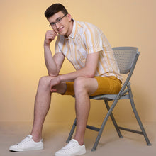 Load image into Gallery viewer, Black Rectangle Half Rim Unisex Eyeglasses by Lenskart Air Online-131950