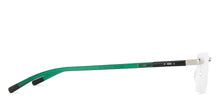 Load image into Gallery viewer, Silver Rectangle Rimless Unisex Eyeglasses by Lenskart Air Online-138551