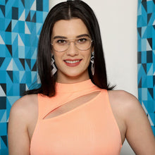 Load image into Gallery viewer, Gold Aviator Full Rim Women Eyeglasses by Vincent Chase VC-132013