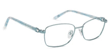 Load image into Gallery viewer, Blue Rectangle Full Rim Women Eyeglasses by Vincent Chase Online-132015