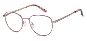 Rose Gold Round Full Rim Women Eyeglasses by Vincent Chase Online-132018