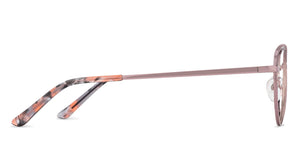 Rose Gold Round Full Rim Women Eyeglasses by Vincent Chase Online-132018