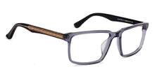 Load image into Gallery viewer, Grey Rectangle Full Rim Unisex Eyeglasses by Vincent Chase VC-132666