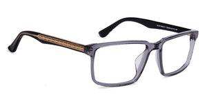 Grey Rectangle Full Rim Unisex Eyeglasses by Vincent Chase VC-132666
