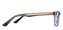 Load image into Gallery viewer, Grey Rectangle Full Rim Unisex Eyeglasses by Vincent Chase VC-132666