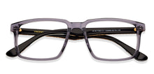 Load image into Gallery viewer, Grey Rectangle Full Rim Unisex Eyeglasses by Vincent Chase VC-132666