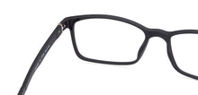 Load image into Gallery viewer, Black Rectangle Full Rim Unisex Eyeglasses by Lenskart Air Online-132695