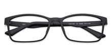 Load image into Gallery viewer, Black Rectangle Full Rim Unisex Eyeglasses by Lenskart Air Online-132695