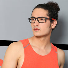 Load image into Gallery viewer, Grey Rectangle Full Rim Unisex Eyeglasses by Lenskart Air Online-134401