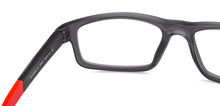 Load image into Gallery viewer, Grey Rectangle Full Rim Unisex Eyeglasses by Lenskart Air Online-134401