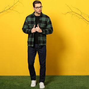 Black Rectangle Full Rim Unisex Eyeglasses by Lenskart Air Online-134405