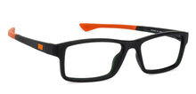 Load image into Gallery viewer, Black Rectangle Full Rim Unisex Eyeglasses by Lenskart Air Online-134405