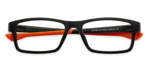 Black Rectangle Full Rim Unisex Eyeglasses by Lenskart Air Online-134405