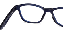 Load image into Gallery viewer, Blue Rectangle Full Rim Unisex Eyeglasses by Lenskart Air Online-134409