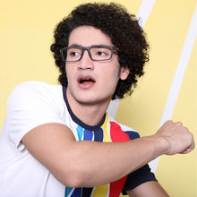 Load image into Gallery viewer, Grey Rectangle Full Rim Unisex Eyeglasses by Lenskart Air Online-134412