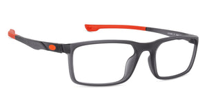Grey Rectangle Full Rim Unisex Eyeglasses by Lenskart Air Online-134412