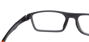 Grey Rectangle Full Rim Unisex Eyeglasses by Lenskart Air Online-134412
