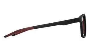 Black Rectangle Full Rim Unisex Eyeglasses by Lenskart Air Online-134414