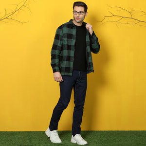 Blue Rectangle Full Rim Unisex Eyeglasses by Lenskart Air Online-134428