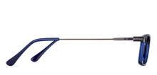 Load image into Gallery viewer, Blue Rectangle Full Rim Unisex Eyeglasses by Lenskart Air Computer Glasses-148088