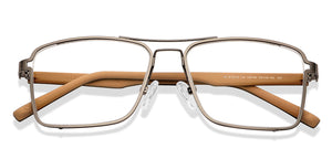 Grey Rectangle Full Rim Medium Unisex Eyeglasses by Lenskart Air-145745