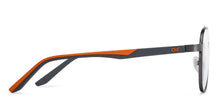 Load image into Gallery viewer, Grey Aviator Half Rim Unisex Eyeglasses by Lenskart Air Online-134391