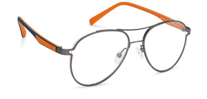 Grey Aviator Full Rim Unisex Eyeglasses by Lenskart Air Online-134394