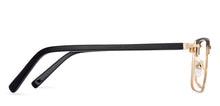 Load image into Gallery viewer, Black Rectangle Full Rim Unisex Eyeglasses by Vincent Chase-134745