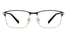 Load image into Gallery viewer, Black Rectangle Full Rim Unisex Eyeglasses by Vincent Chase-203782
