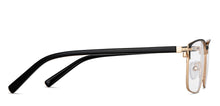 Load image into Gallery viewer, Black Rectangle Full Rim Unisex Eyeglasses by Vincent Chase-203782