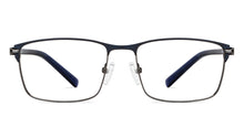Load image into Gallery viewer, Blue Rectangle Full Rim Unisex Eyeglasses by Vincent Chase-147937