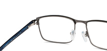 Load image into Gallery viewer, Blue Rectangle Full Rim Unisex Eyeglasses by Vincent Chase-147937