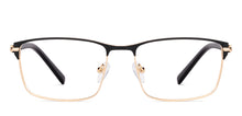 Load image into Gallery viewer, Black Rectangle Full Rim Unisex Eyeglasses by Vincent Chase-147940